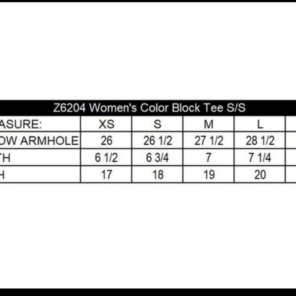 Women's Active Color Block T-Sh - Picture 5 of 5